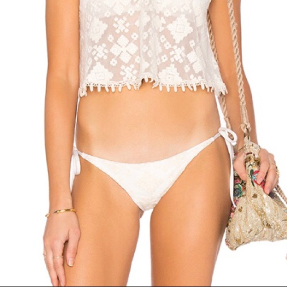 Blue Life Bikini Bottom